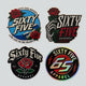 Sixty Five Sticker 4 pack