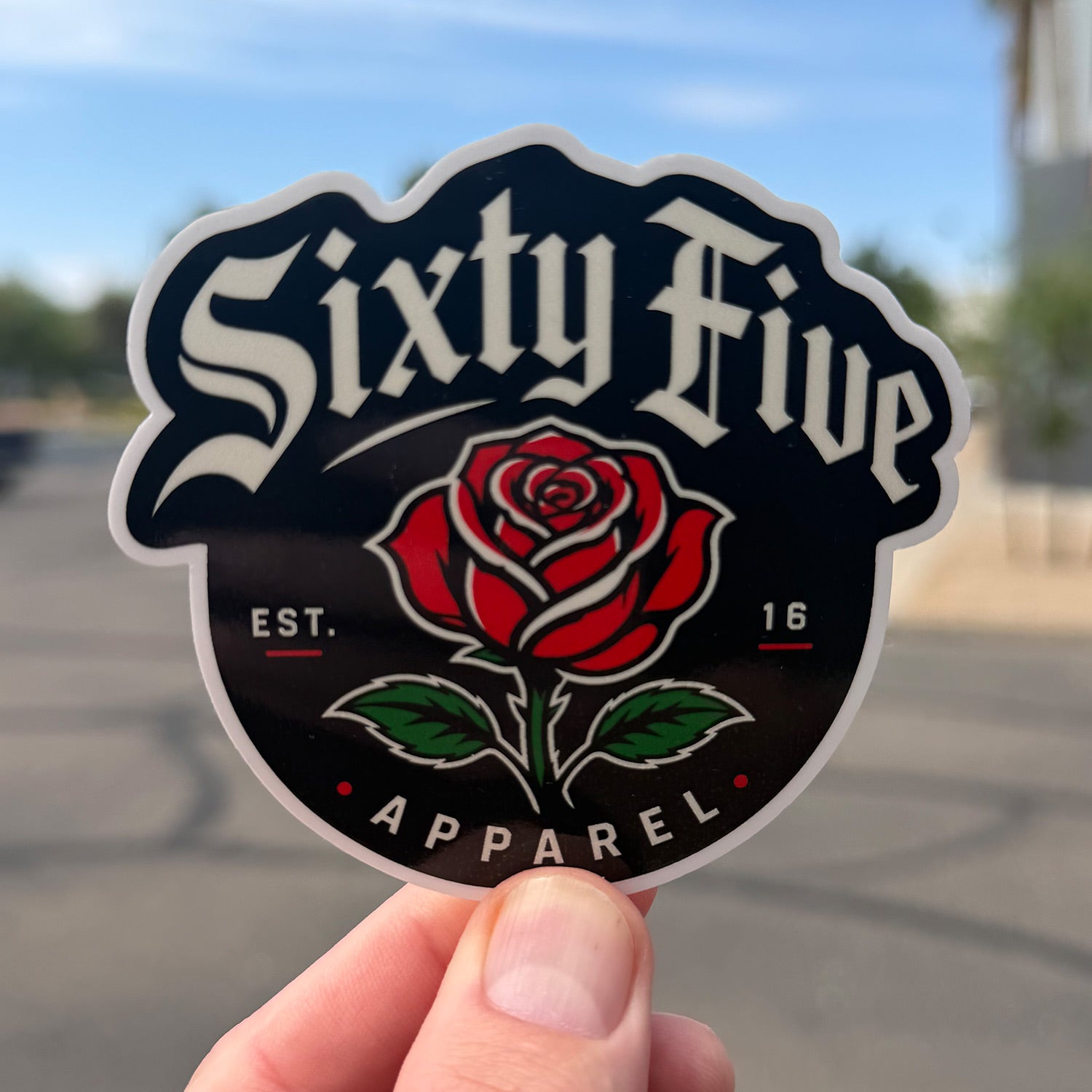 Sixty Five Sticker 4 pack