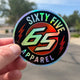 Lightning Holographic Sticker